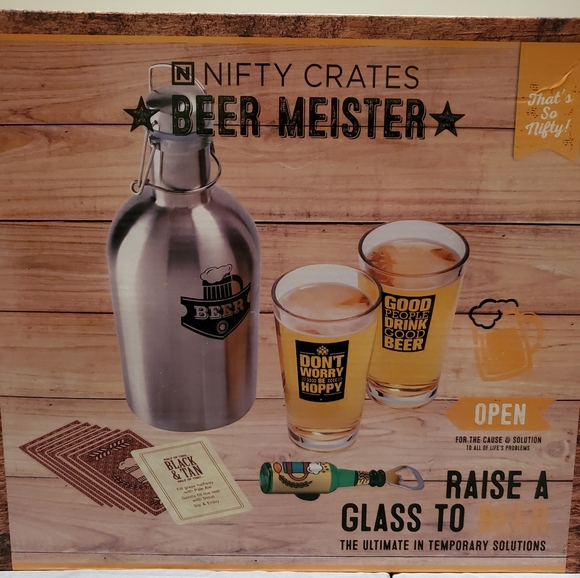 NEW Beer Growler Kit - Picture 1 of 2